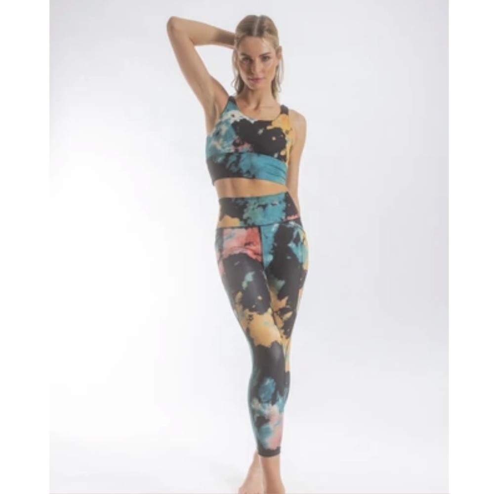 🚫SOLD🚫2 Piece Tie-Dye Workout Outfit